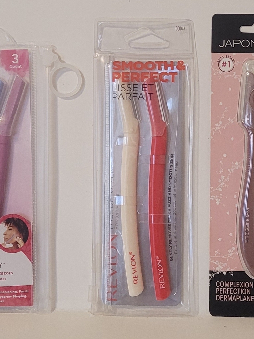 13-Pack Dermaplaning Facial Razors Lot - Japonesque Revlon Plum Beauty NEW